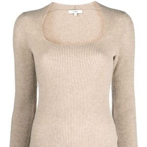 Vince scoop-neck cashmere sweater